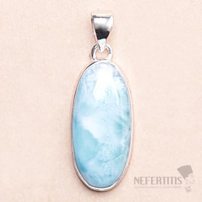Larimar přívěsek stříbro Ag 925 LOT393