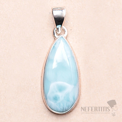 Larimar pendant silver Ag 925 LOT396