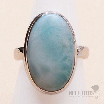 Larimar prsten stříbro Ag 925 LOT396