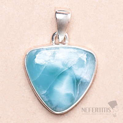 Larimar přívěsek stříbro Ag 925 LOT398