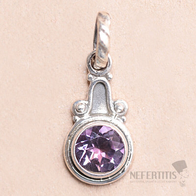 Amethyst-Anhänger Silber Ag 925 MIX4
