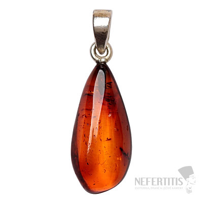 Bernsteinanhänger, Silber Ag 925 Nr. 4