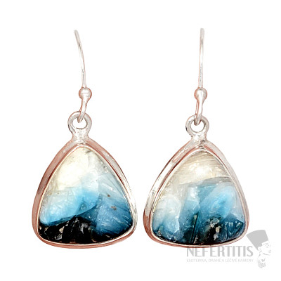 Glacierite earrings silver Ag 925 E4