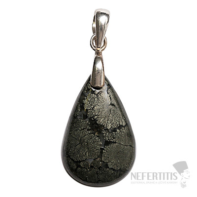 Pyrit-Anhänger, Silber Ag 925, Nr. 4