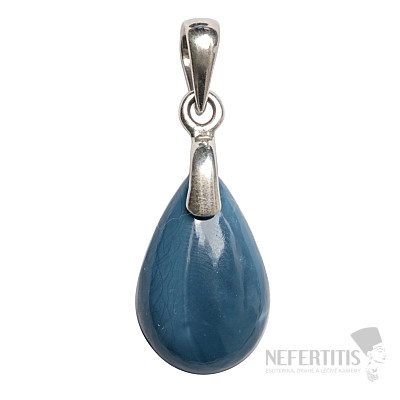 Opál modrý přívěsek stříbro Ag 925 č. 4