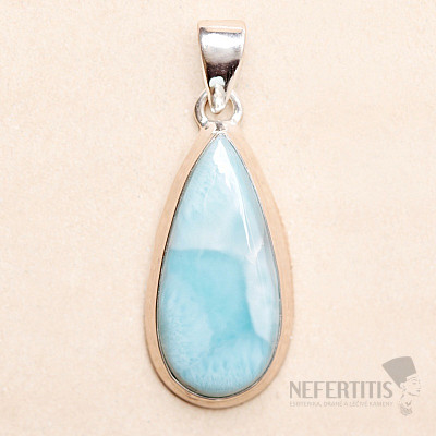 Larimar pendant silver Ag 925 LOT401