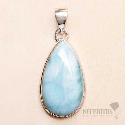 Larimar-Anhänger Silber Ag 925 LOT402