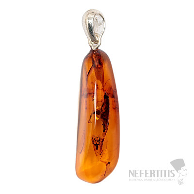 Amber pendant silver Ag 925 no. 41