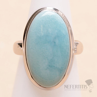 Larimar prsten stříbro Ag 925 LOT416