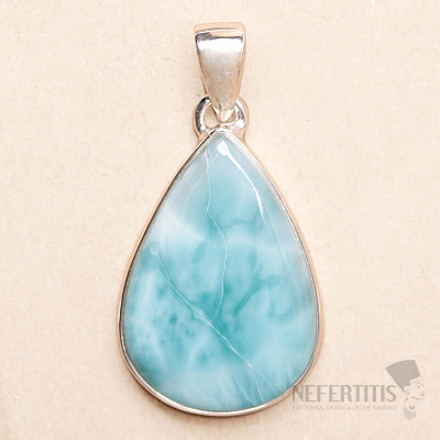 Larimar-Anhänger Silber Ag 925 LOT417