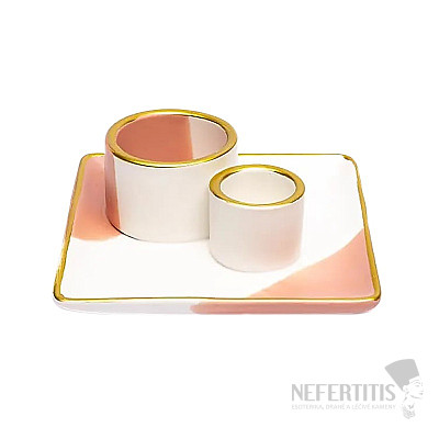 Keramikständer für Palo Santo und Räucherbündel