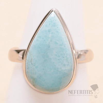 Larimar prsten stříbro Ag 925 LOT421
