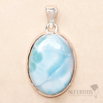 Larimar pendant silver Ag 925 LOT422