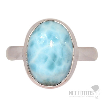 Larimar prsteň striebro Ag 925 R4275