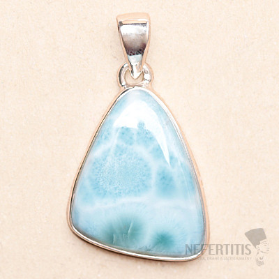 Larimar přívěsek stříbro Ag 925 LOT428
