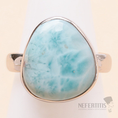 Larimar prsteň striebro Ag 925 LOT431