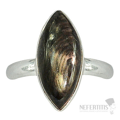 Hypersten prsten stříbro Ag 925 R436