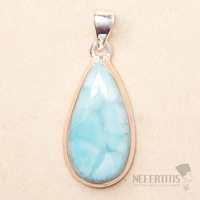 Larimar pendant silver Ag 925 LOT436
