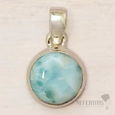 Larimar přívěsek stříbro Ag 925 43711