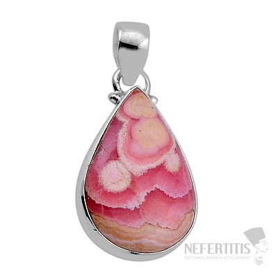 Rhodochroze pendant silver Ag 925 45238