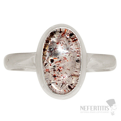 Orire crystal - lucky crystal ring silver Ag 925 R457