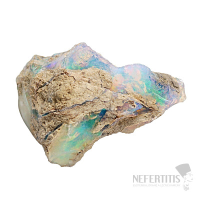 Ethiopian opal in rock 46
