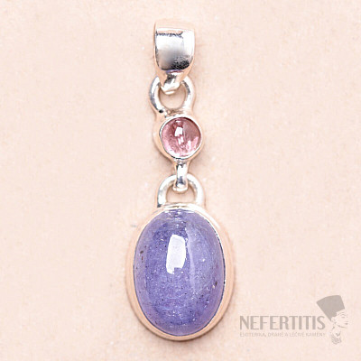 Tanzanite pendant silver Ag 925 KO46