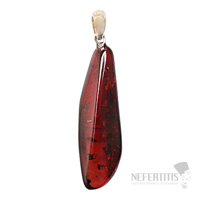 Amber pendant silver Ag 925 no. 47