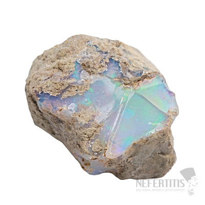 Ethiopian opal in rock 47