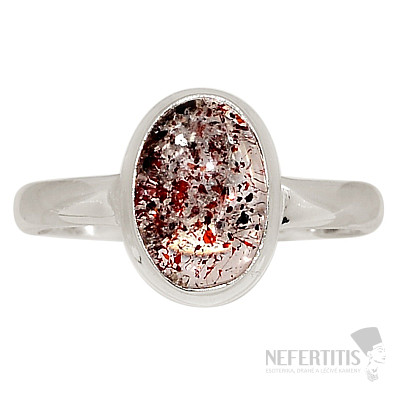 Orire crystal - lucky crystal ring silver Ag 925 R477