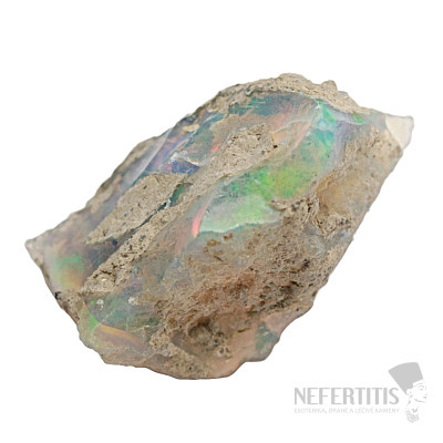 Ethiopian opal in rock 48