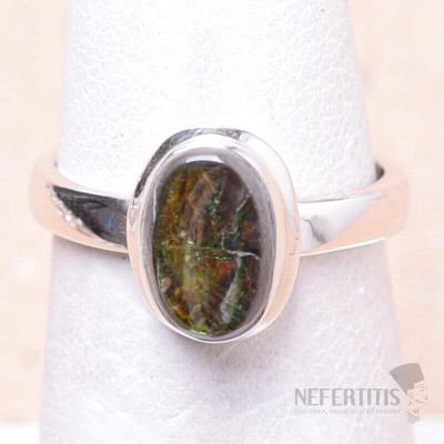 Amolite ring silver Ag 925 LOT49