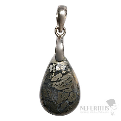 Pyrit-Anhänger, Silber Ag 925, Nr. 5