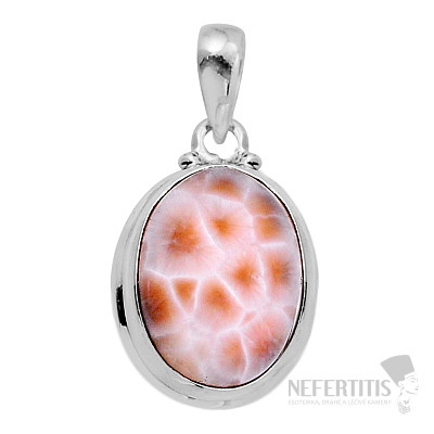 Natrolith Anhänger Silber Ag 925 50112