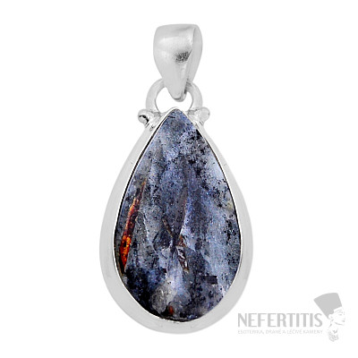 Astrophyllit-Anhänger Silber Ag 925 51146