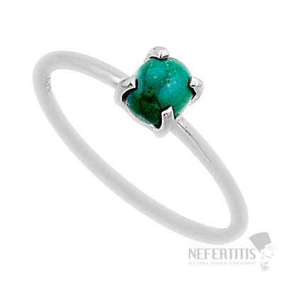 Malachite ring silver Ag 925 53108
