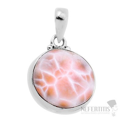 Natrolith Anhänger Silber Ag 925 53227