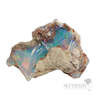 Ethiopian opal in rock 58