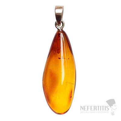 Amber pendant silver Ag 925 no. 6