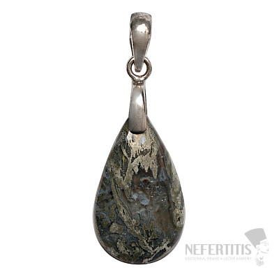 Pyrit přívěsek stříbro Ag 925 č. 6