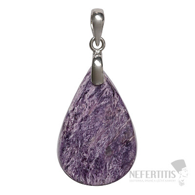 Charoit-Anhänger Silber Ag 925 Nr. 6