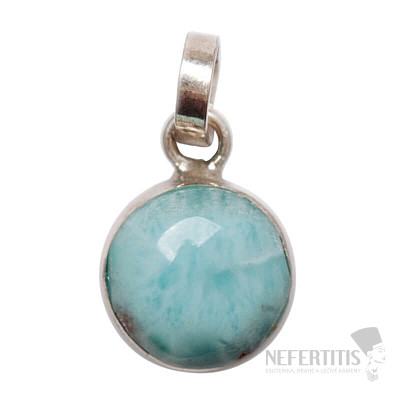Larimar-Anhänger, Silber Ag 925, Nr. 6