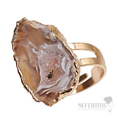 Achat Hexenring Ring der Absicht Nr. 6