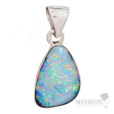 Opal Australischer Anhänger Silber Ag 925 P61
