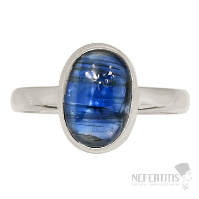 Kyanite silver ring Ag 925 R634