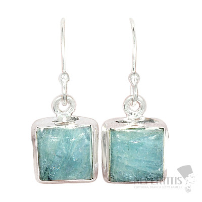 Aquamarine earrings silver Ag 925 E645