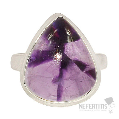 Amethyst star ring silver Ag 925 R663
