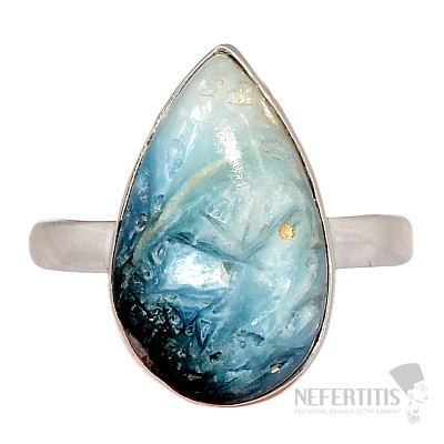 Glacierit-Ring, Silber Ag 925 R69