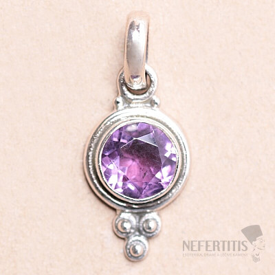 Amethyst-Anhänger Silber Ag 925 MIX7