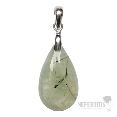 Prehnit přívěsek stříbro Ag 925 č. 7